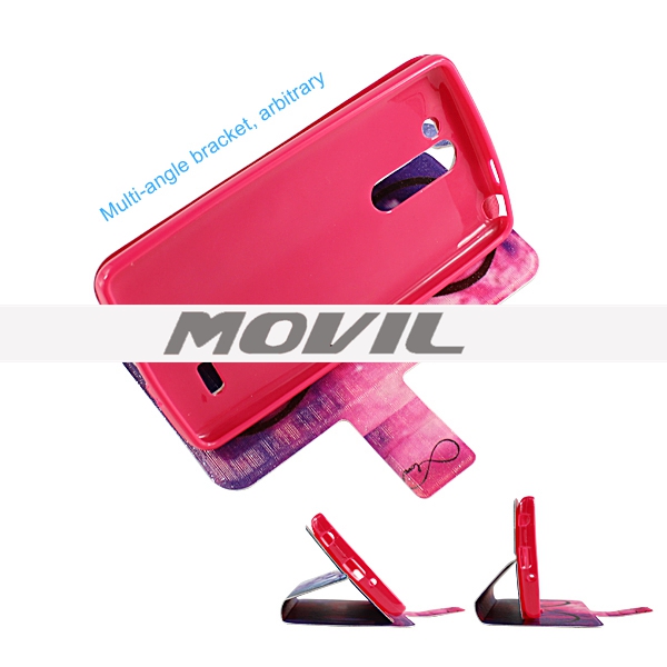 NP-2619 Superficie doble funda para LG G3 Stylus-12